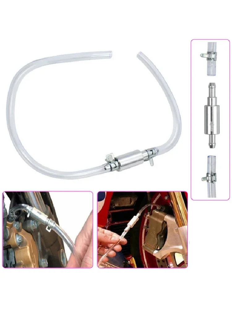 Tuyau de purge de frein d'embrayage hydraulique de voiture, Tube de Valve unidirectionnelle, Kit d'outils de remplacement, pièces automobiles