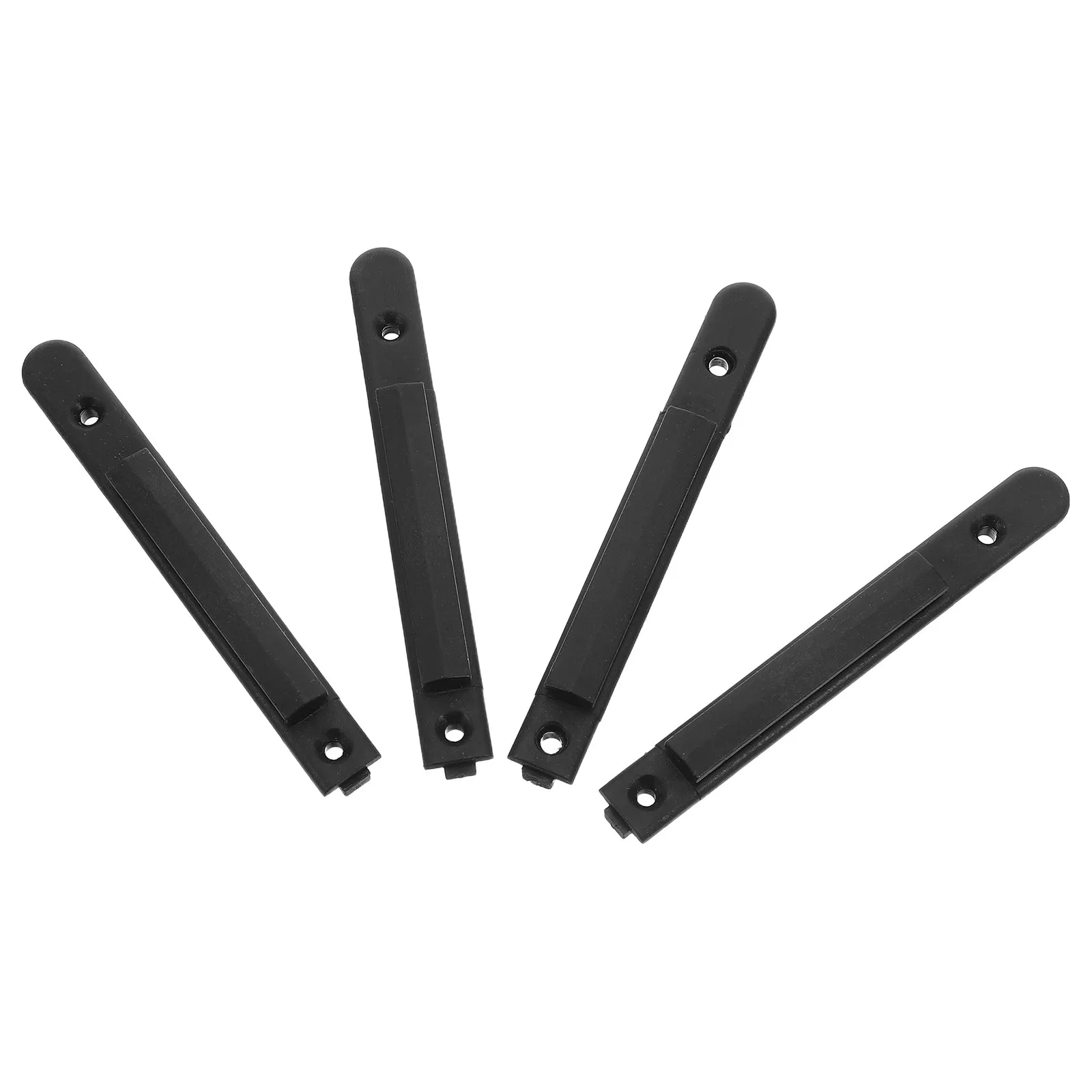 4Pcs Retractable Caution Belt Buckle Universal Fit Crowd Line Barriers Parts Secure Belt Stanchions Buckle for Property Markers