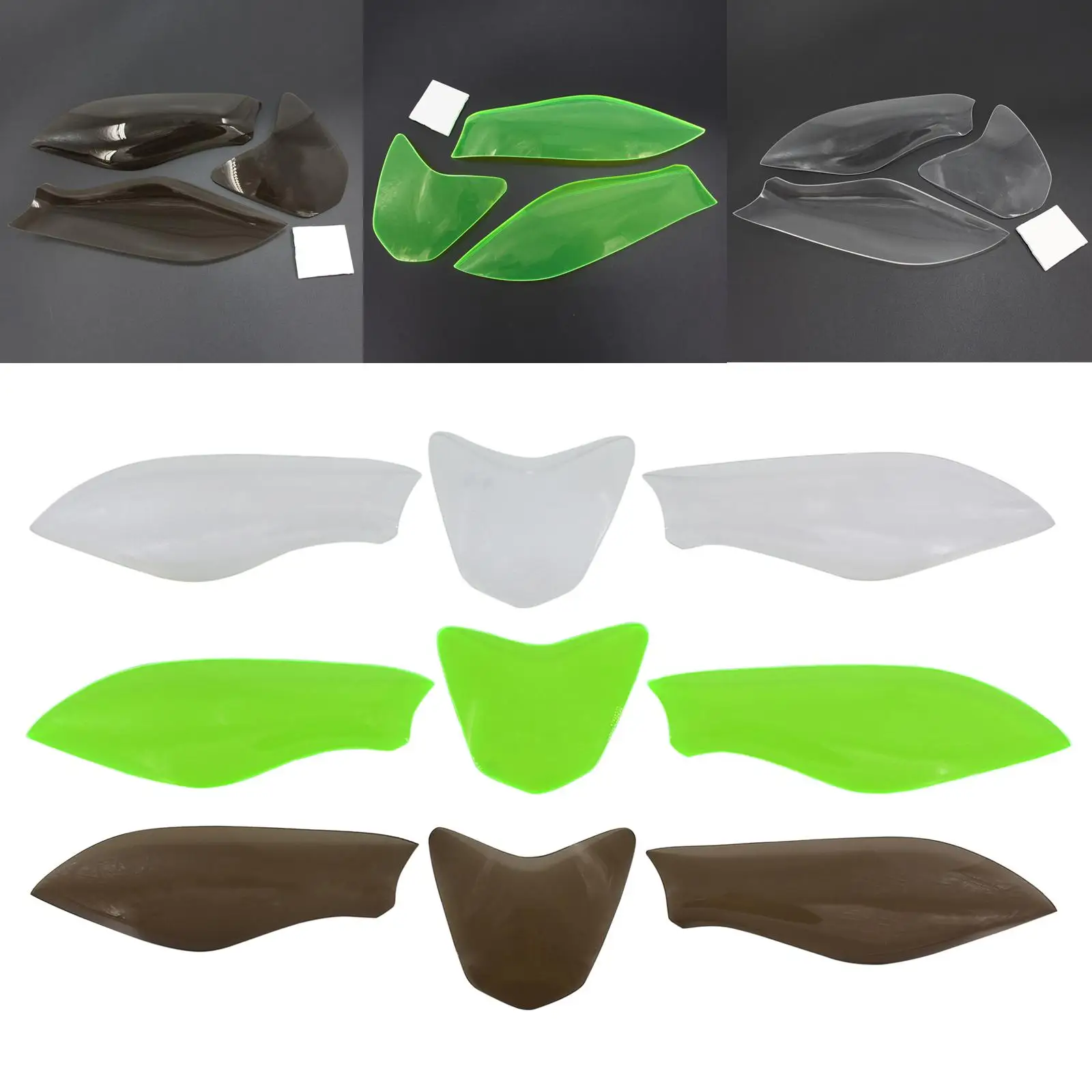 واقي المصباح الأمامي للدراجة النارية لقطع غيار 2009-2014 سهلة التركيب ومتينة