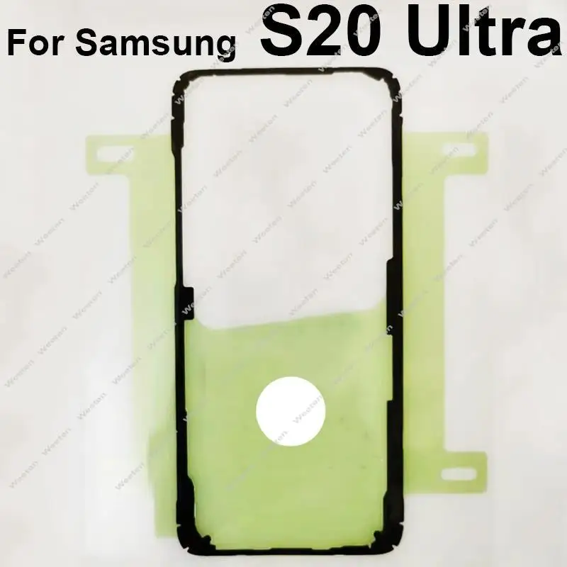 Back Battery Sticker Adhesive For Samsung S9 S10 S10e S20 Plus Ultra Fe Note 20 10 9 8 7 Waterproof Housing Cover Glue Tape