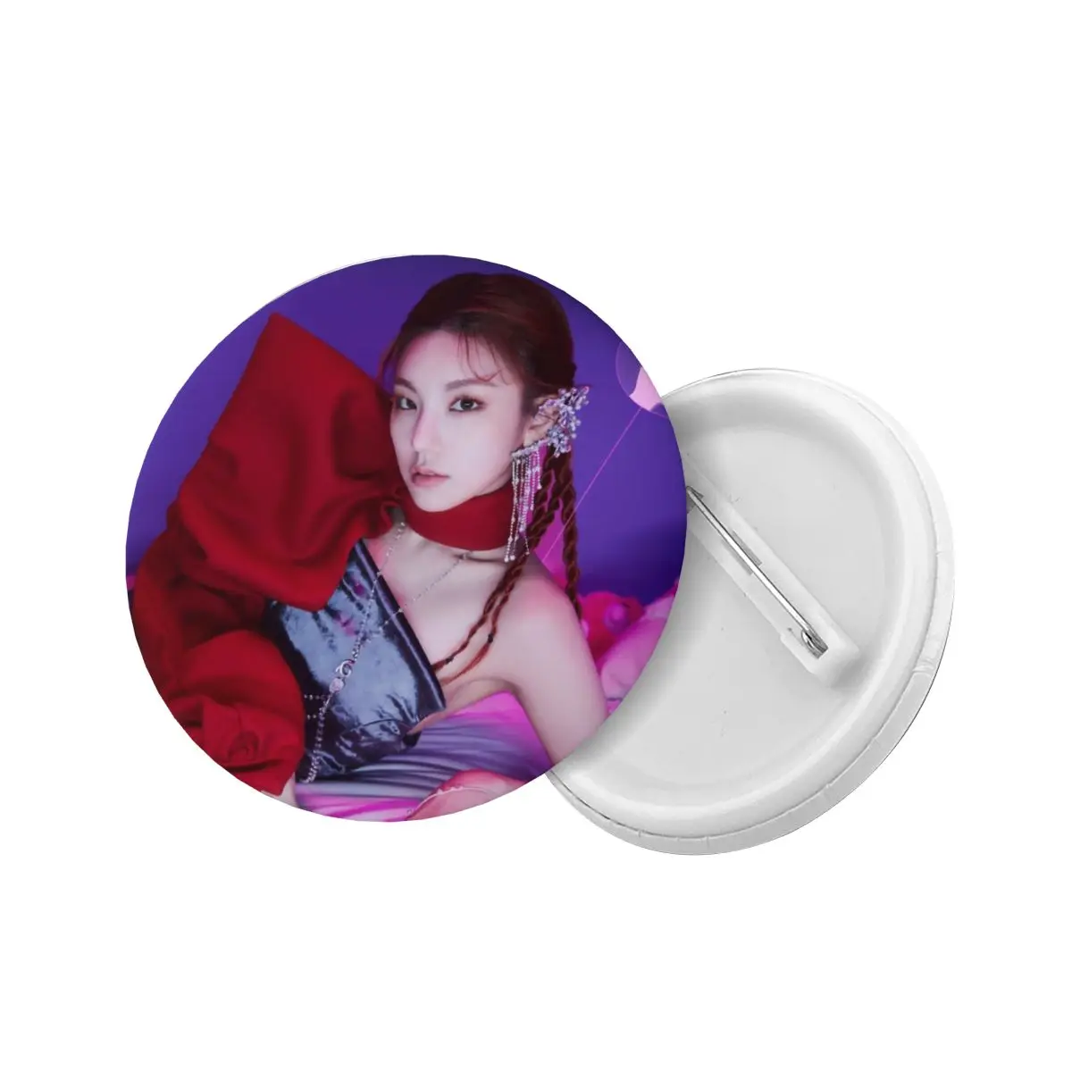 Customize ITZYS Kpop Star Girl Group Button Pin for Jeans Badges Brooch Pinback Gift