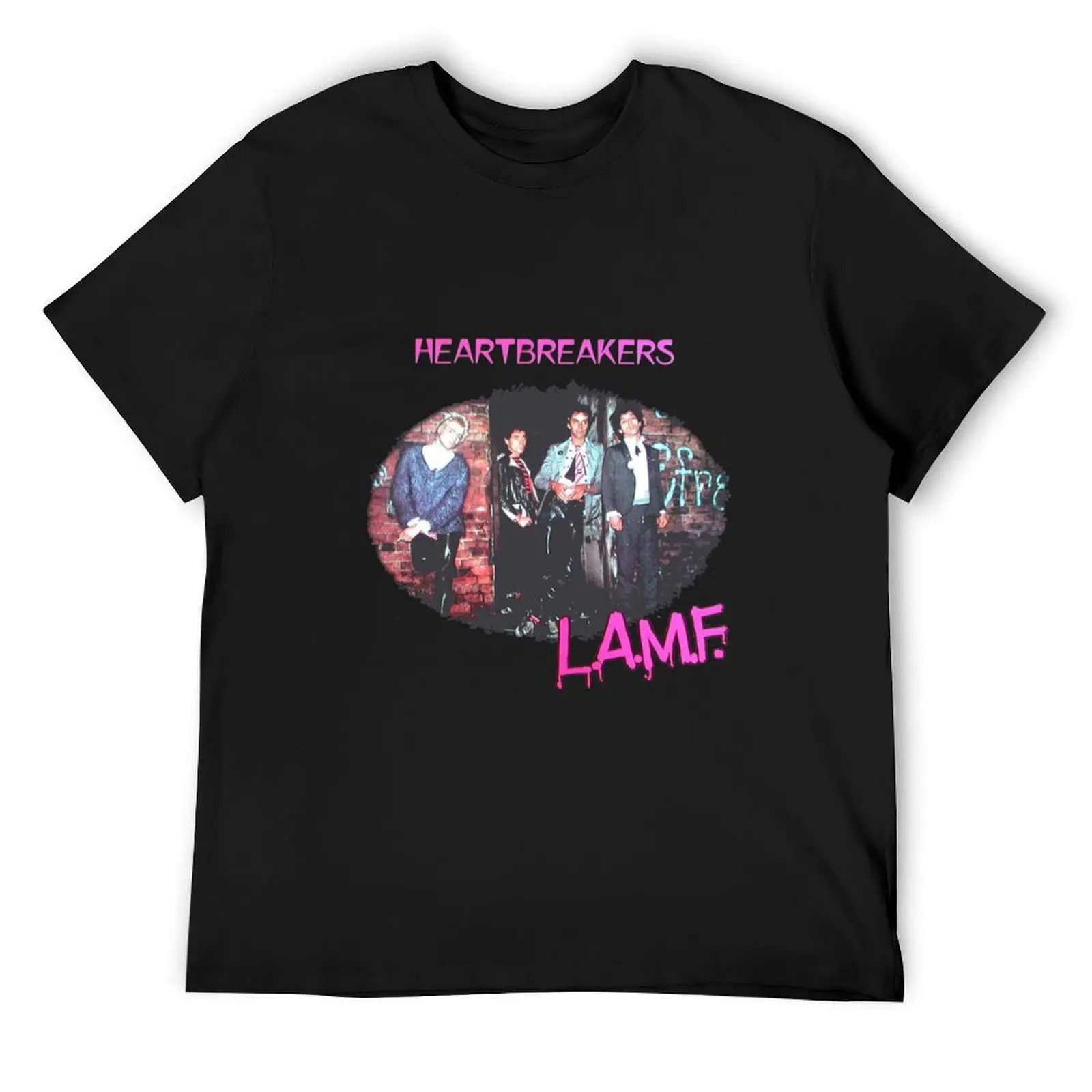 

Johnny Thunders and The Heartbreakers L.A.M.F T-Shirt funny shirt cotton hippie clothes sublime men t shirt