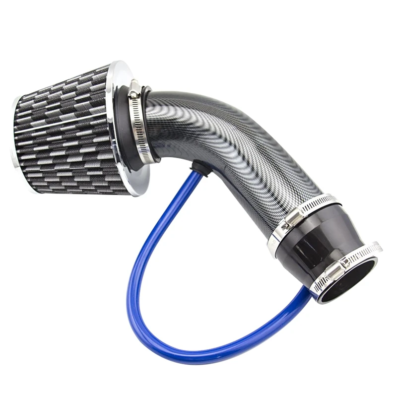 2.5/3 Inch Universal Car Cold Air Intake Filter Alumimum Induction Kit Pipe Hose System