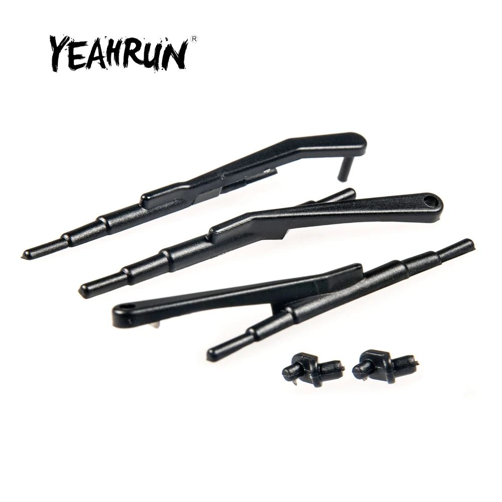 YEAHRUN Simulation Rubber Windscreen Wiper for Axial SCX10 II 90046 Cherokee 1/10 RC Crawler Model Car Decoration Parts