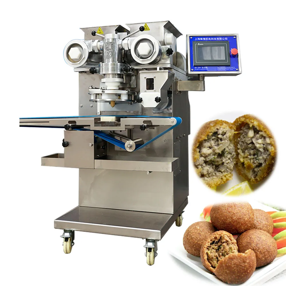 Encrusting Machine Small Cheap Falafel Kubba Coxinha Making Koupes Encrusting Machine