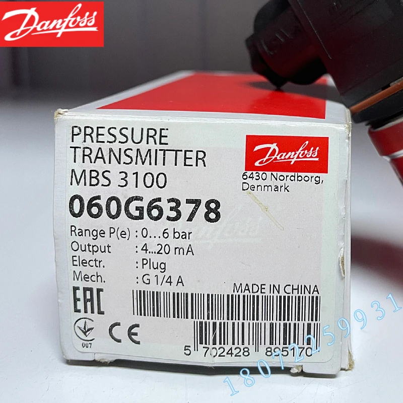 MBS3200-24-1-E3-GB04-0 Danfoss Pressure Sensor Transmitters