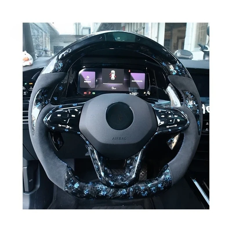 

Upgrade Steering Wheel For VW Golf 6 MK6 GTI R Scirocco Polo Tiguan Passat B8 Touch LCD Multi-Function Steering Wheel Assembly