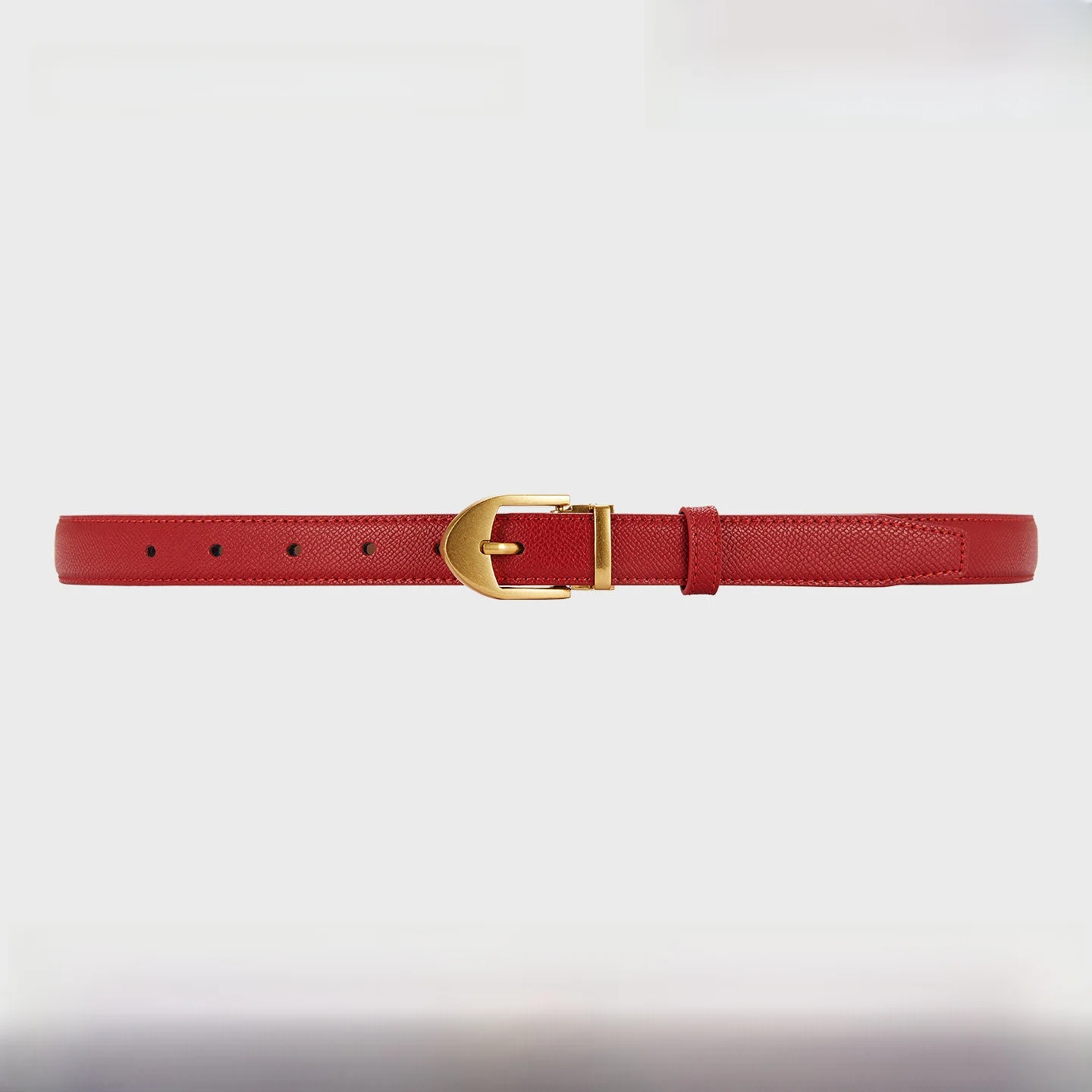 clench-kiss-ladies-genuine-cowhide-belt-red-versatile-high-end-feel-spring-2026-new-sle-soft-surface-double-sided-design