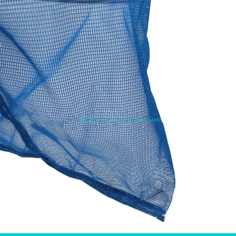 H7BF Pool Cleaning Tool with Fine Mesh and Aluminum Handle Swimming Pool Net Catcher Practical Debris Removal Cleaner