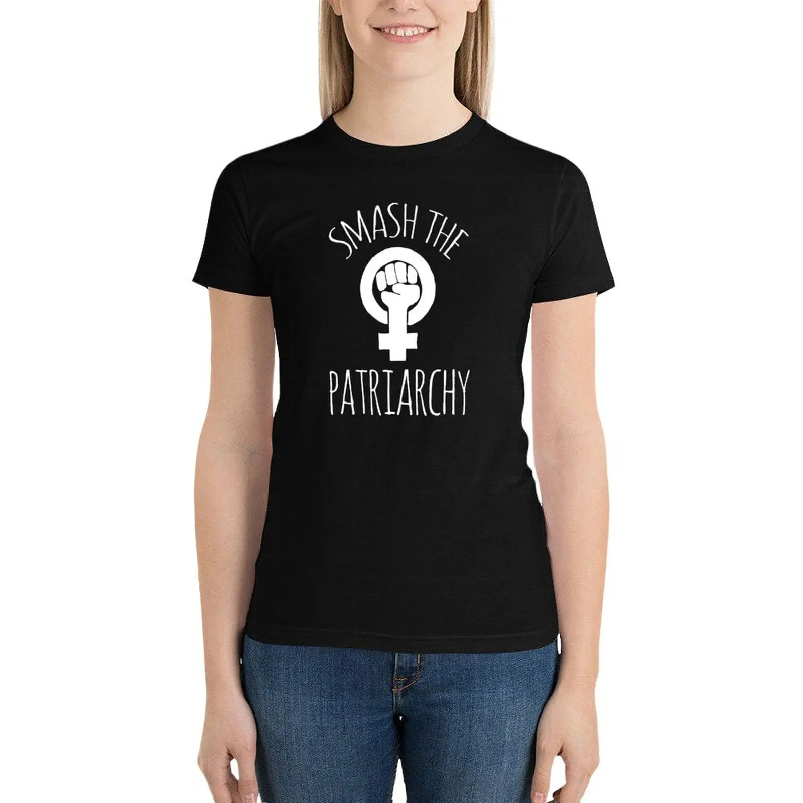 

Smash the Patriarchy T-Shirt lady clothes tees Woman clothing