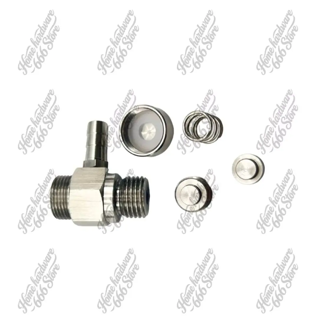 Coffee Machine Accessories 304 Stainless Steel Adjustable Steam Pressure Relief Valve Extraction Valve Boiler Safety Valve