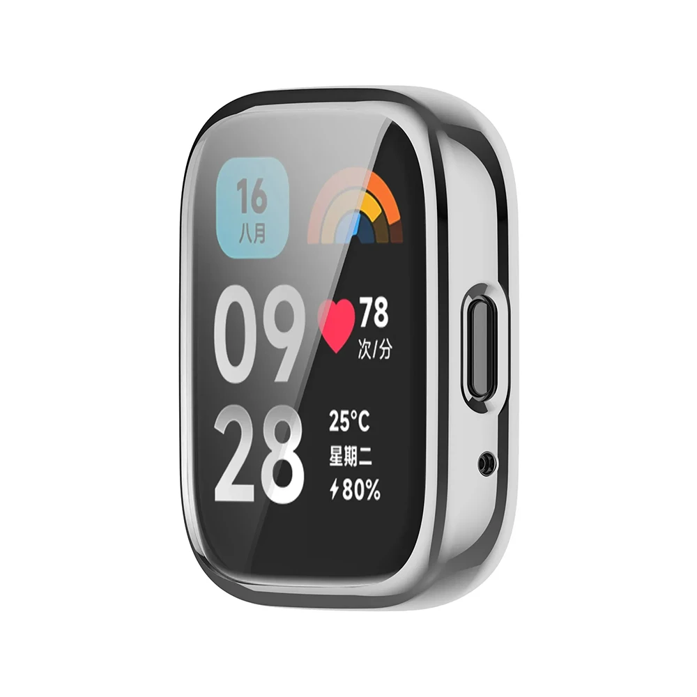 Coque de protection d'écran en TPU pour Xiaomi Redmi Watch 3, coque complète, Active 3Lite, SmartWatch