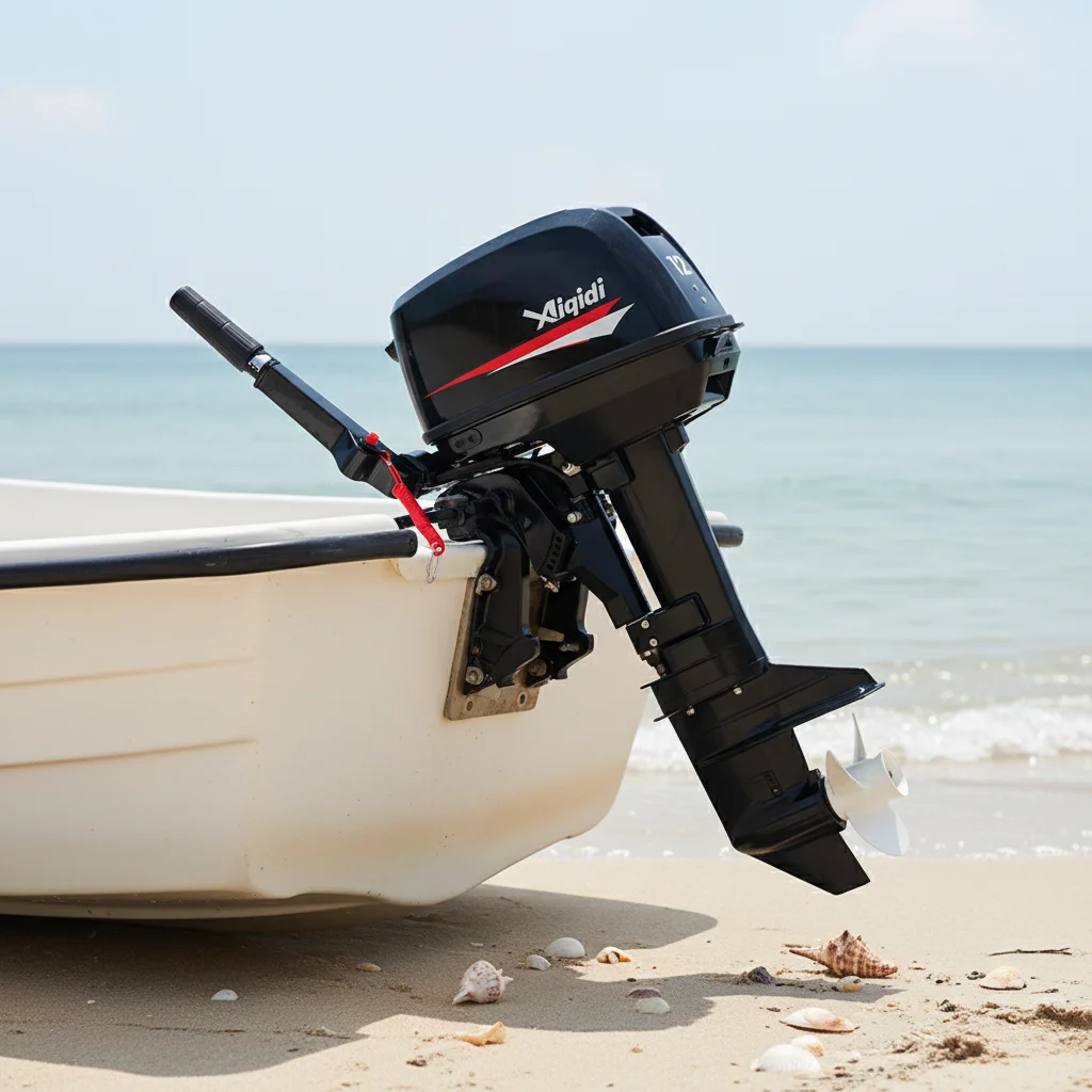 

Hot Selling 12hp 2 Stroke Boat Engine Ship Outboard Motors T12