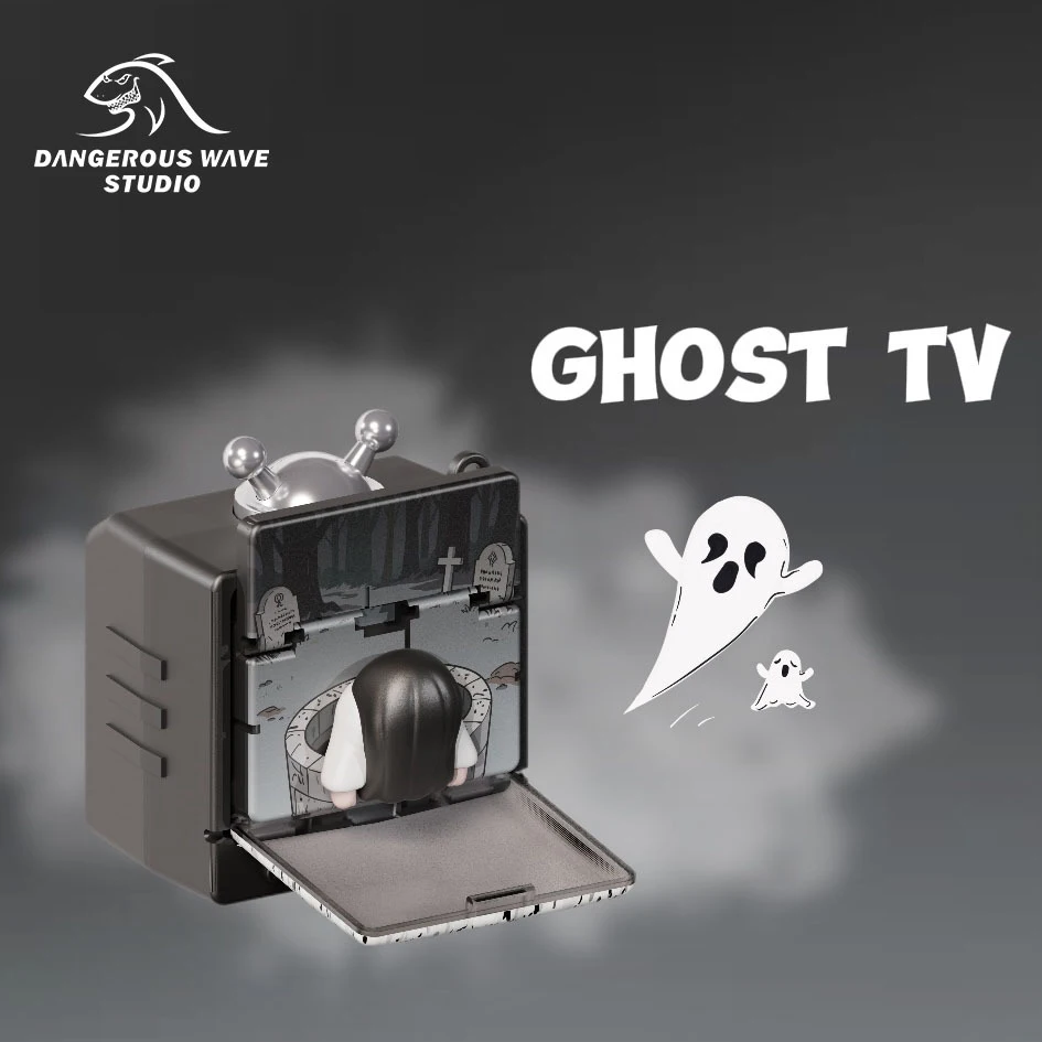 Creative Spoof Female Ghost Retro TV Japan Sadako Keychain Bag Decor Pendant Stress Relief Practical Jokes Prank Toy Small Gifts