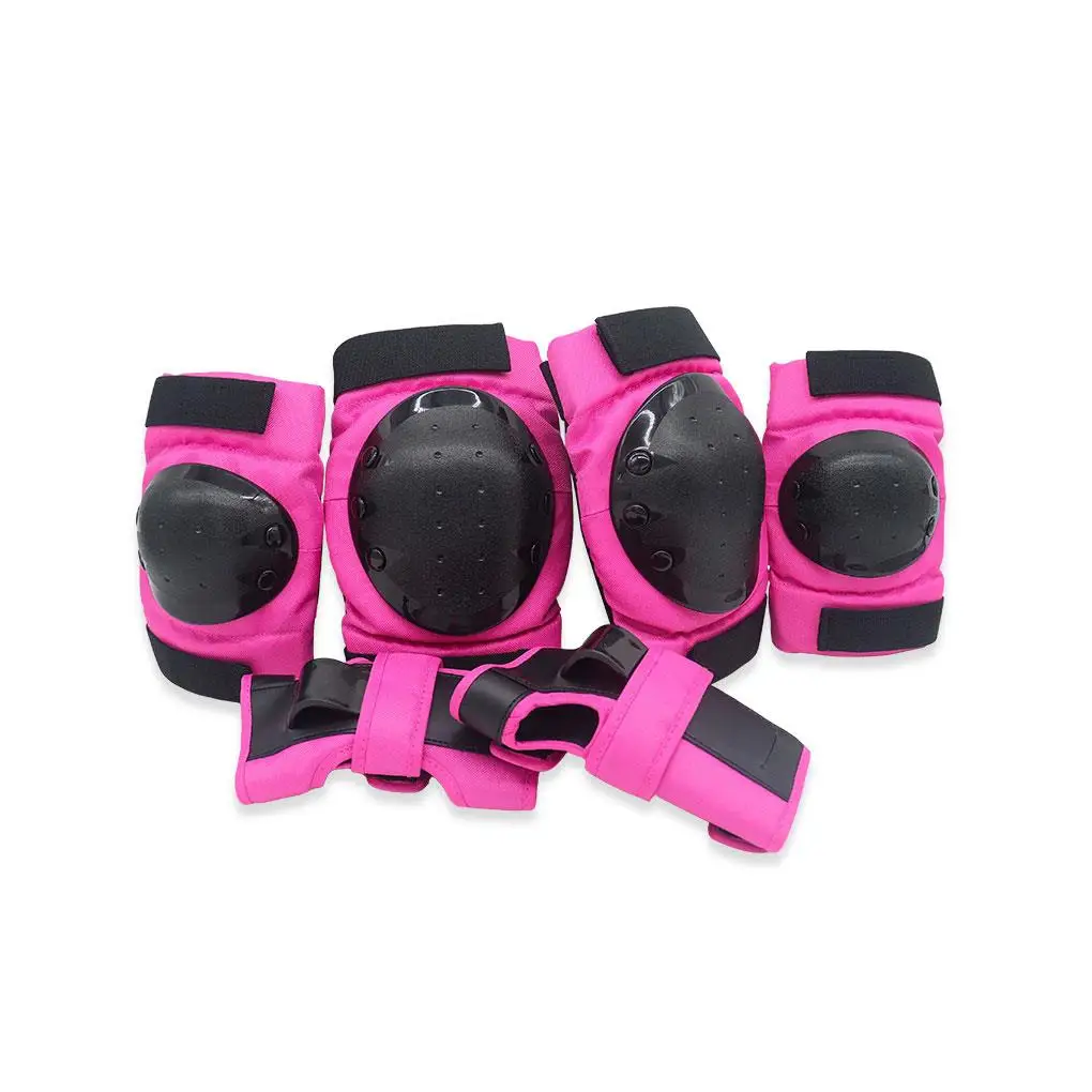 6 Pieces/Kit Knee Pad Elbow Pads Skateboard Protecting Waist Guard