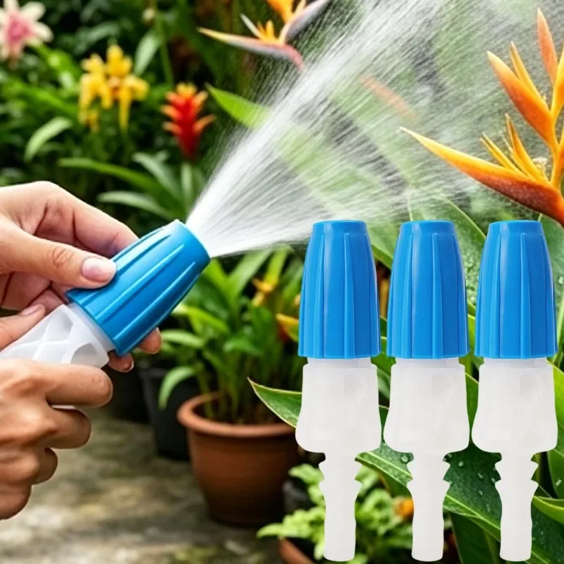Garden Hose Adapter Quick Connect Water Pipe Fitting with Stainless Steel Clamp Anti Slip Rotating Cap Leak Proof for Irrigation