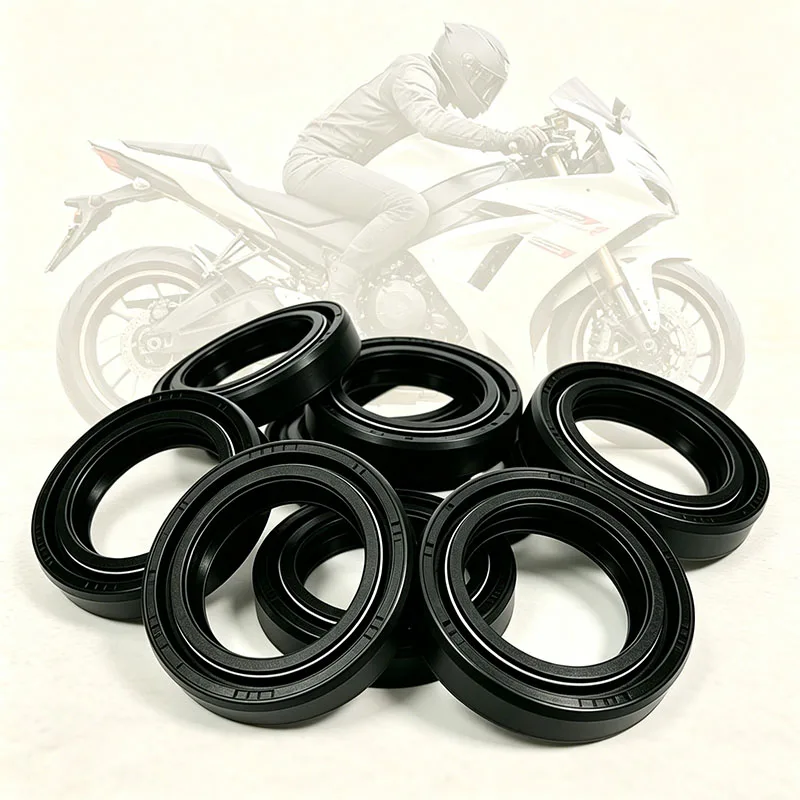 37x49x8 Motorcycle Front Fork Oil Seal Dust Seal for Kawasaki EX250 ZZ-R250 ZL600 ZX600 GPZ600 GPZ750 ZX750 ZX 1100 GPZ 600 R