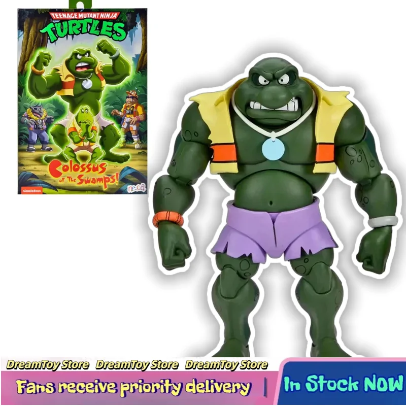 

【In Stock】NECA 54313 Teenage Mutant Ninja Turtles Colossus of The Swamps 10'' Action Dolls Animation Model Toys Collection Gifts