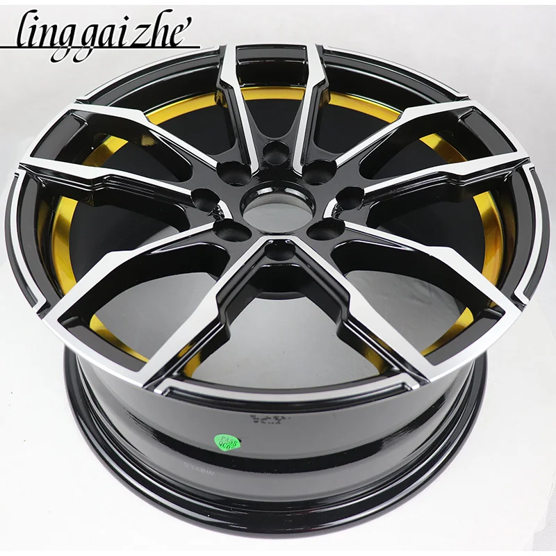 Cast aluminum alloy wheel factory wholesaler,15 inch 15*7.0 4X100 /108/114.3 Suitable for Honda Fit YARIS L BMW MINI