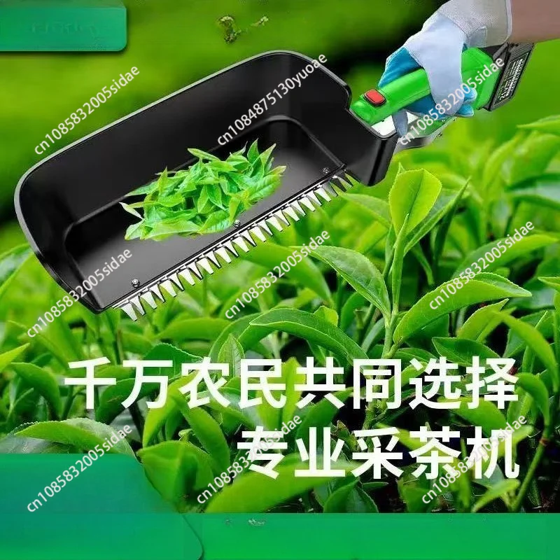 High-Efficiency Rechargeable Tea Picking Artifact | Brushless Motor with Speed Control & Hedge Trimming
