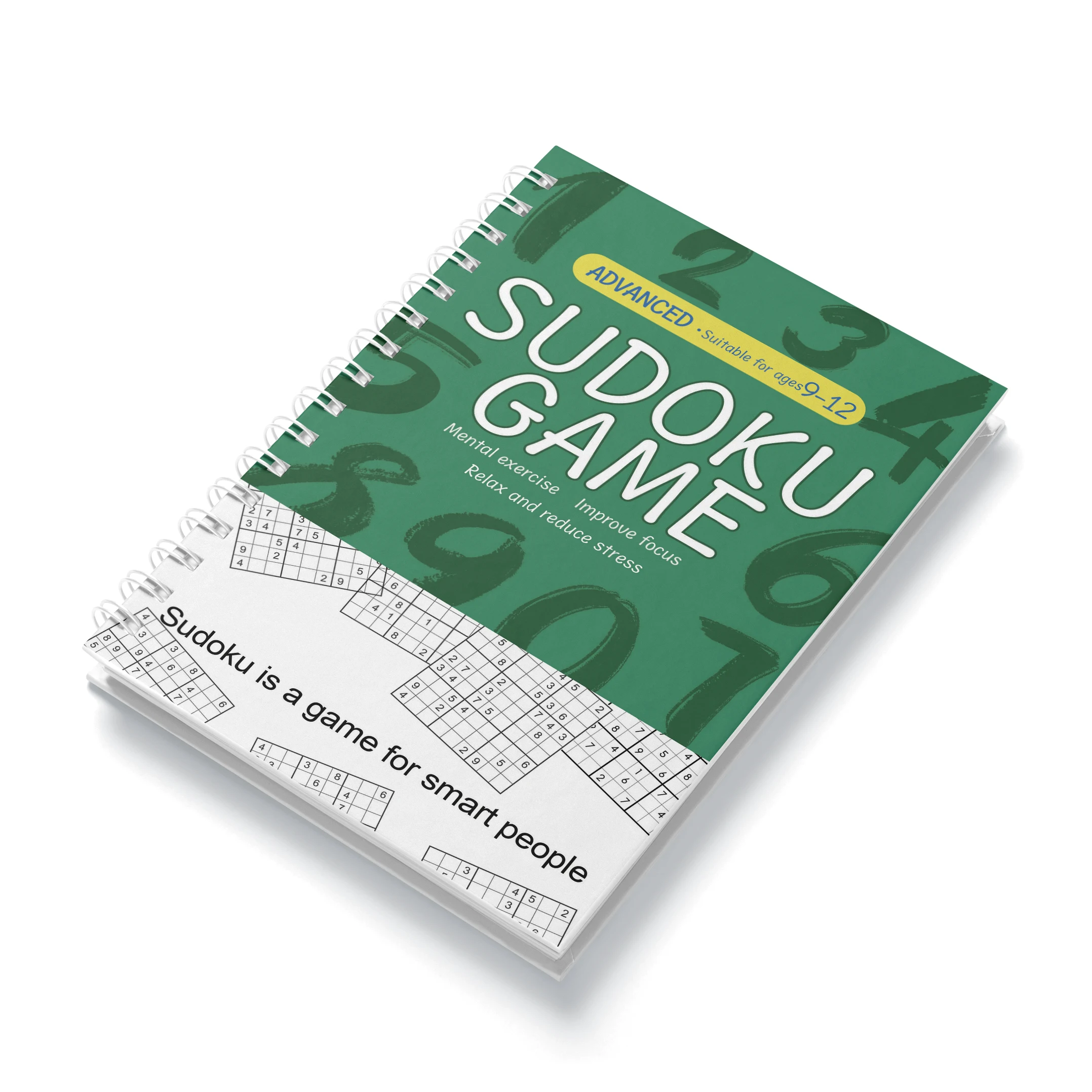 Fun & Educational Kids Sudoku Puzzle Book: Easy to Hard Levels for Children's Brain Training and Logic Skills Development