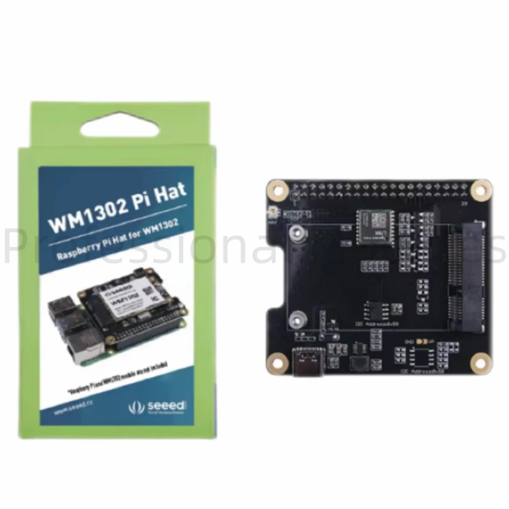 seeed-wm1302-raspberry-pi-hat、loraコンセントレータsemtech-sx1302、wm1302-lorawanモジュール接続用、ミニpcieフォームファクター