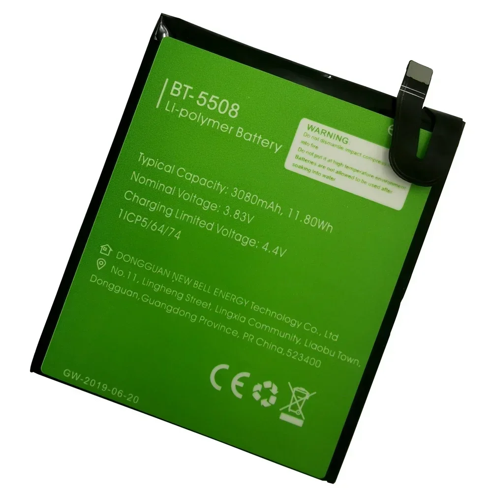 NEW Original 3080mAh BT-5508 Battery For LEAGOO T8S Phone In Stock Latest Production High Quality Battery + Free Tools