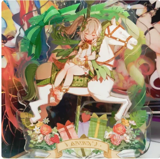 Japanese Anime Genshin Impact Nahida Acrylic Stand Figure Model Plate Cosplay Collection Desktop Decor Gifts DT