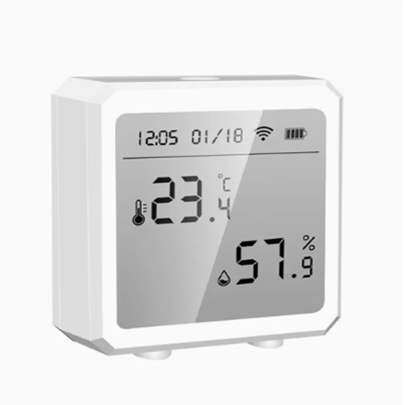 Doodle WiFi inteligente sensor de temperatura e umidade ZigBee termômetro eletrônico bebê celular alarme em tempo real