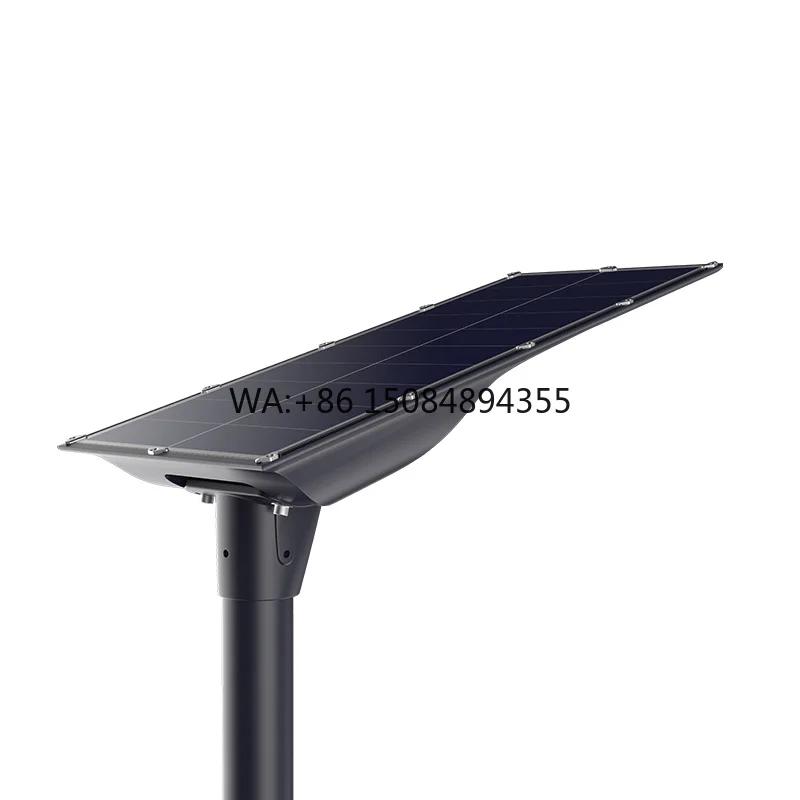 Hot Selling Solar LED IP65 Outdoor Street Lamp 60W All in One Monocrystalline Solar Panel Aluminum Alloy Road Lighting