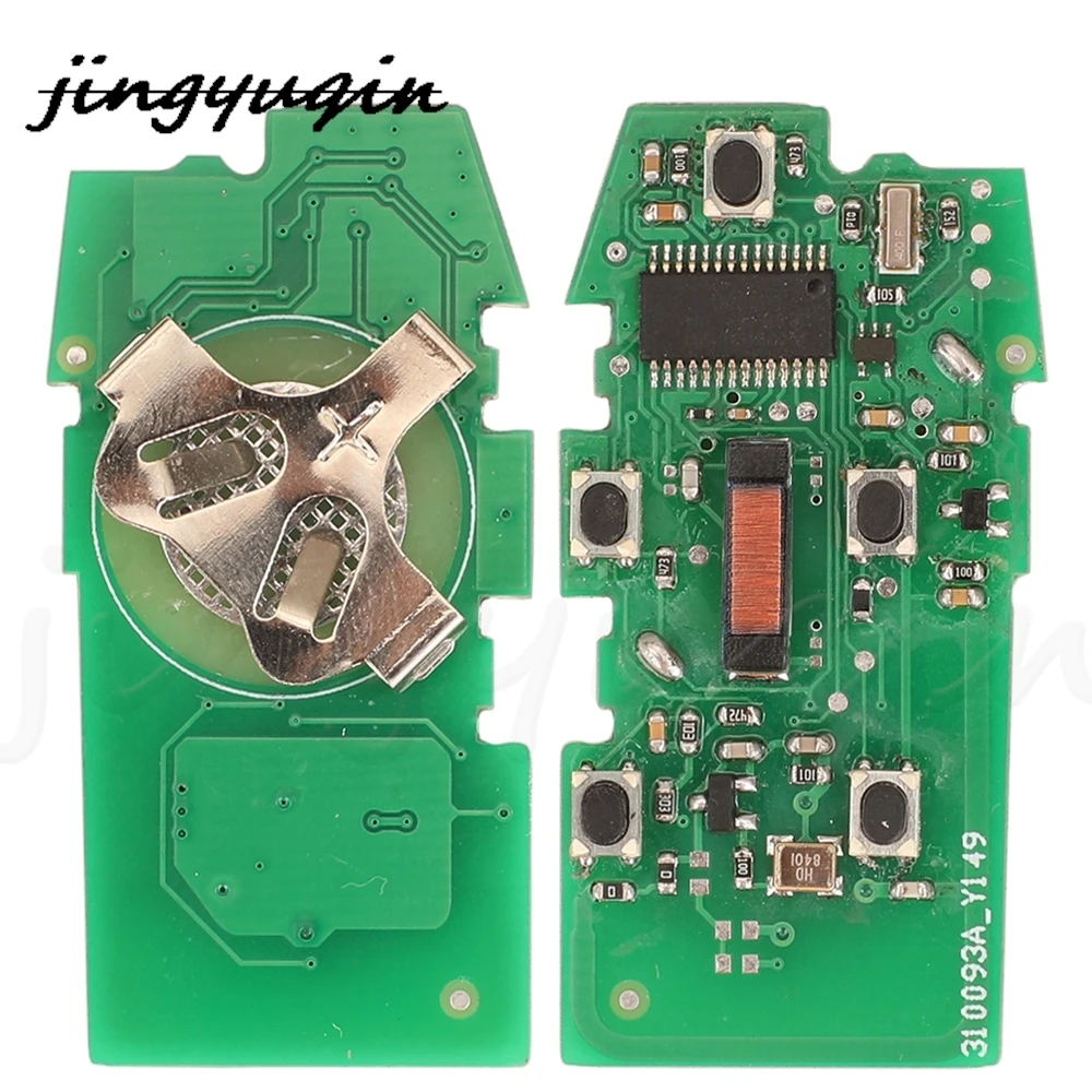 Jingyuqin لاند روفر فريلاندر 2 3 LR2 سبورت رينجر روفر 5 أزرار مفتاح السيارة عن بعد فوب 315/433 ميجا هرتز Pcf7953 رقاقة لا شعار
