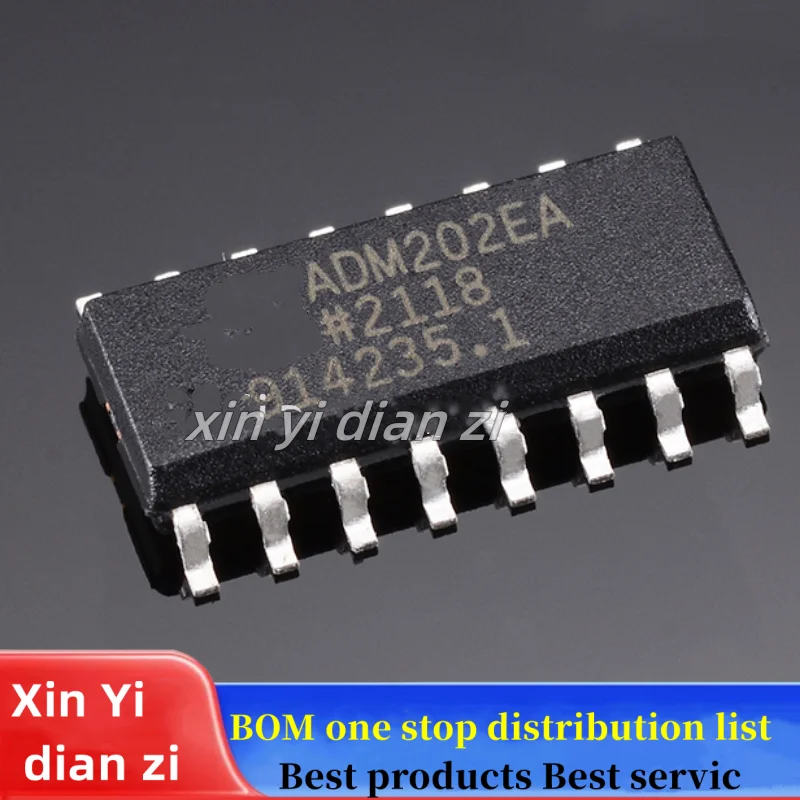 1pcs/lot ADM202EA ADM202 SOP Driver/Receiver ic chips in stock