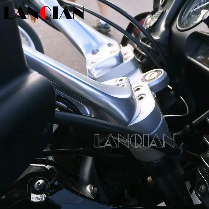 

Silver Handlebar Riser For BMW R1200RT R1150RT R1100RT R1100R R1150R R850R R 850 1100 1150 1200 RT R Motorcycle Accessories Part