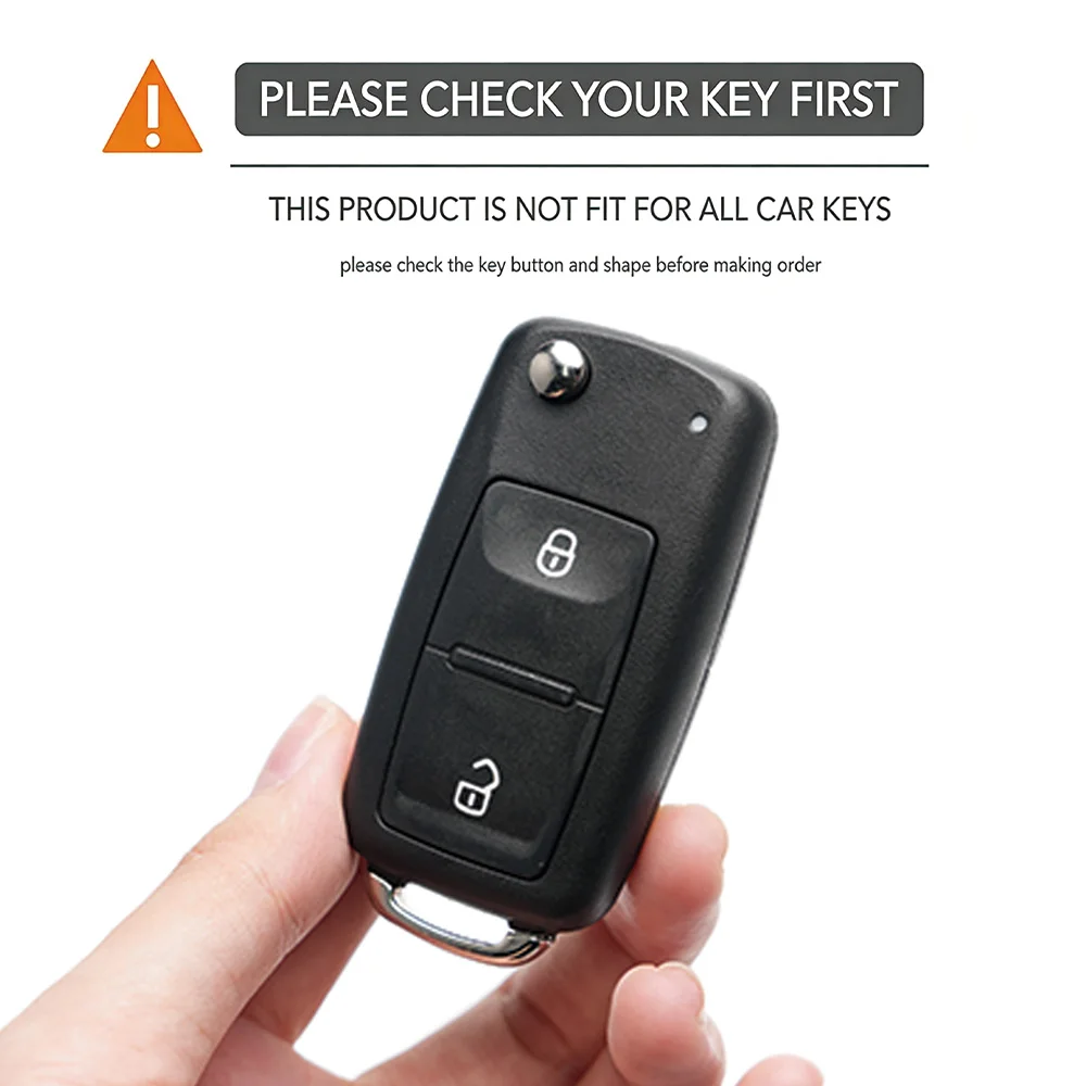 2 Button Silicone Car Remote Key Shell Fob Case Key Box for Volkswagen Polo Passat B5 Golf 4 5 6 MK5 MK6 Eos Bora Beetle TSI