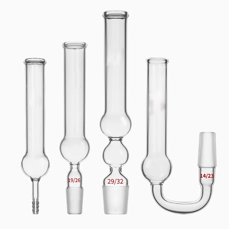 

Glass drying tube, one ball, two balls, double ball, straight, curved, spherical, U-shaped, with pagoda head 14/19/24/29