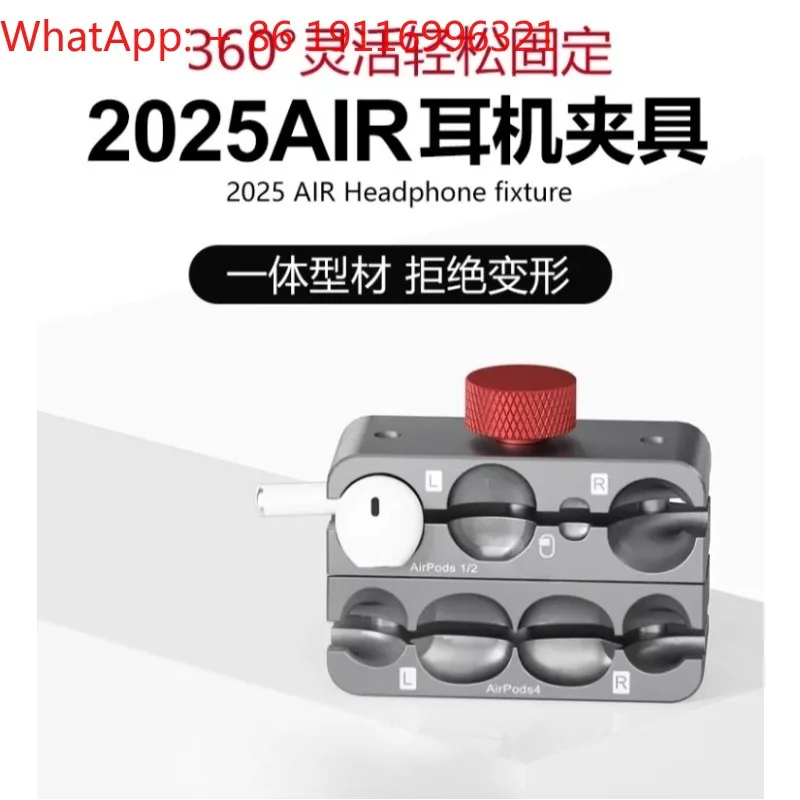 Air2025 Headphone Clamp for 1/2/3/4th Generation Battery Noise Reduction Microphone Repair