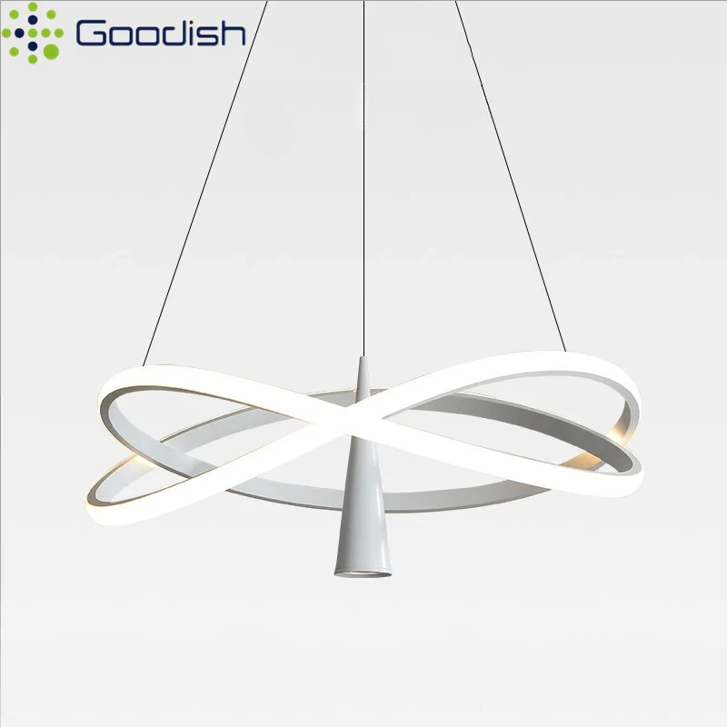 

Современное искусство переплетенный круглый потолочный светильник, скандинавская роскошная дизайнерская лампа для столовой, кухни, украшение дома, люстра