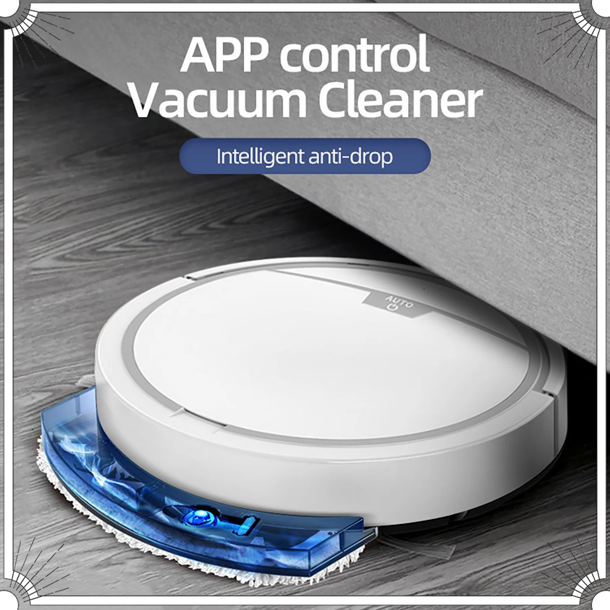 Household App Control Robot Vacuum Mop Automatic Floor Sweeper Wet and Dry Electric Mop Robot Vacuum Cleaner Cleaning Machine