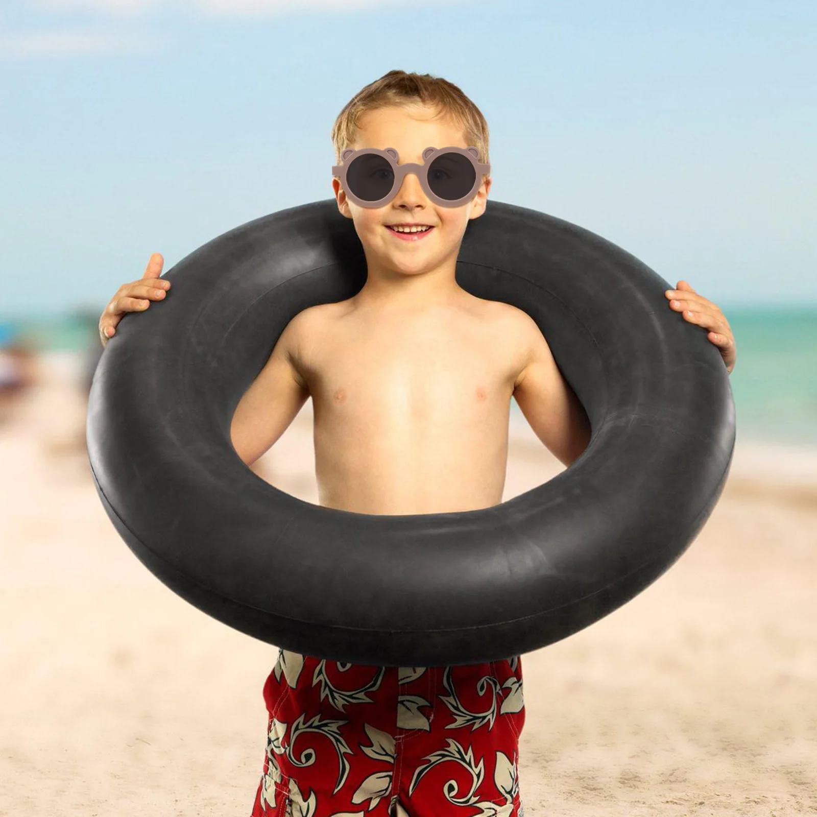 

2Pcs Sunglasses Adorable Creative Design Party Glasses Photo Prop Lightweight Durable Outdoor Eyewear