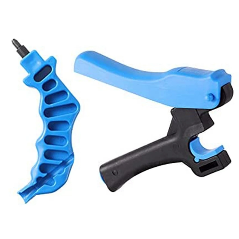 Perforatrice de tube d'irrigation goutte à goutte 2 en 1, outils d'insertion de raccord, perforatrice pour raccord et émetteur de 1/4 pouces