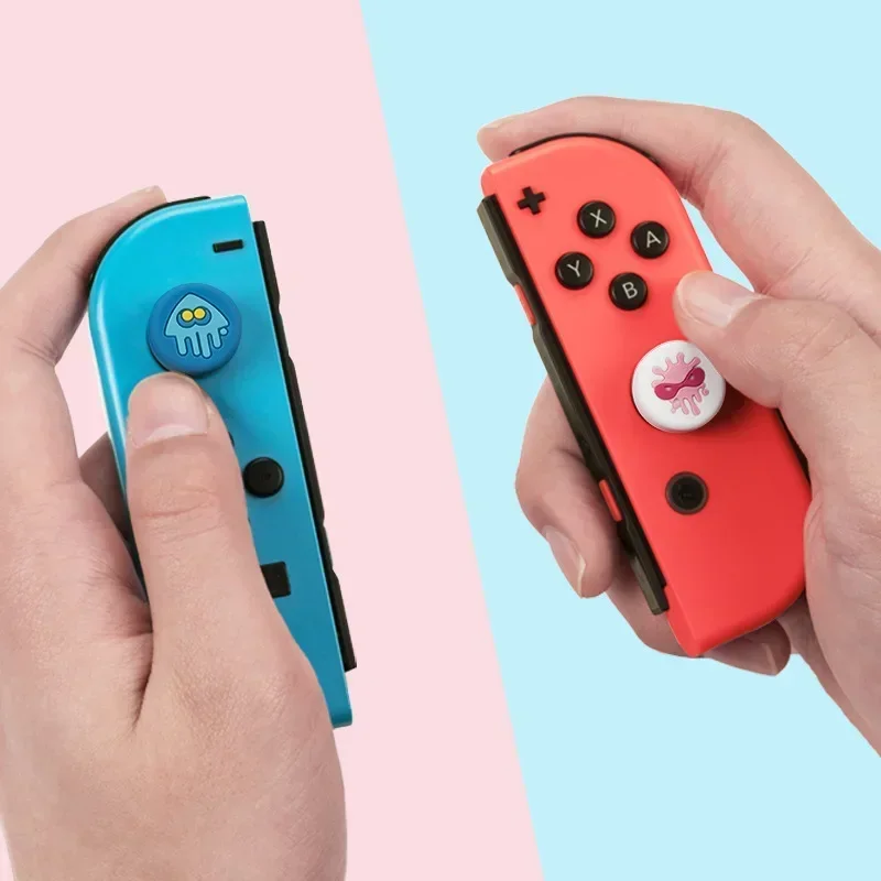 Switch Joy Con Thumb Grip Caps, Joystick Cap per Nintendo Switch & Lite, Cover in Silicone morbido per accessori Controller Joy-Con
