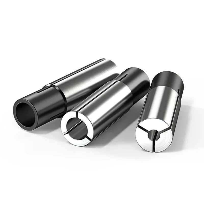Collet Adaptor Collet Chuck Conversion Sleeve Shank Speed Dril CNC Spindle Milling Machine Toolsl 1/2" 1/4" 1/8" to 4/6/8/10mm