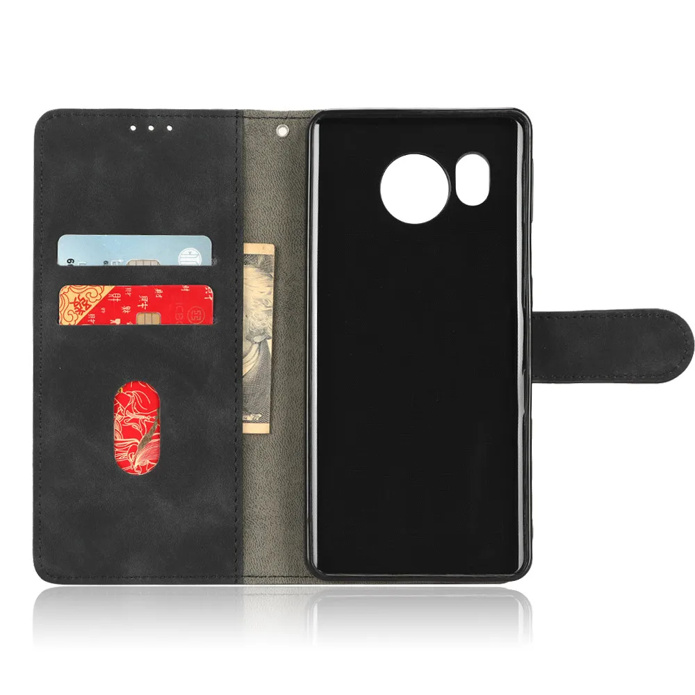 For Sharp Aquos Sense 7 Luxury Flip Skin Texture PU Leather Card Slots Wallet Stand Case For Sharp Sense 7 Plus Sense7 Phone Bag