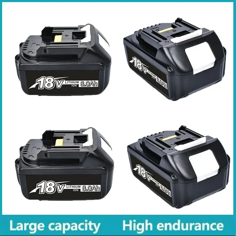 

100% Makita original 18v lithium-ion rechargeable battery 18V electric drill replaces battery BL1860 BL1830 BL1850 BL1860B.