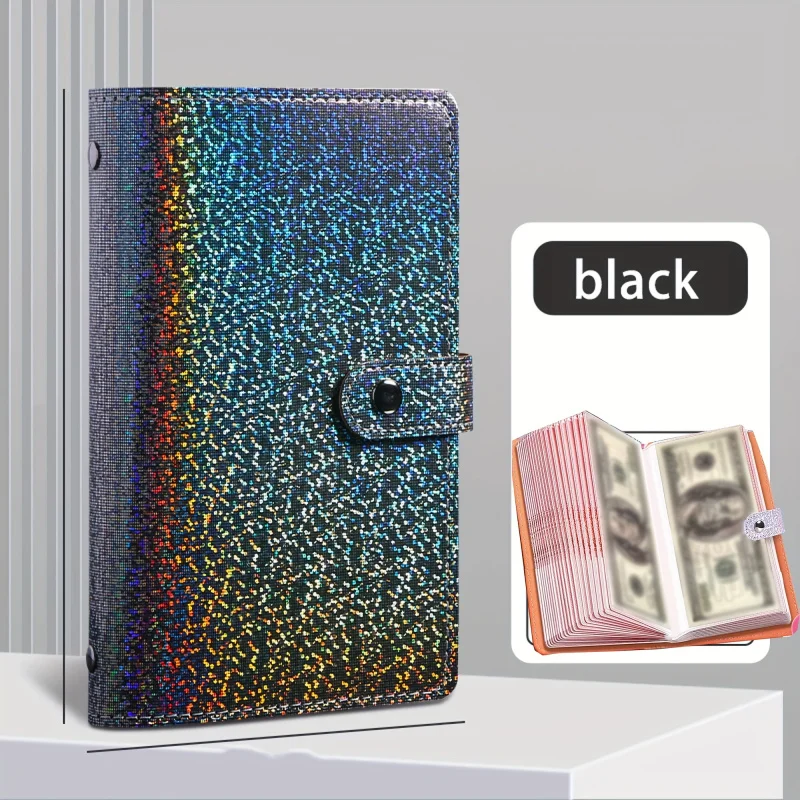 A6Colorful storage album，Made of High Quality Materials，Built-in50Inner Page Storage Booklet，Can Accommodate100A paper bill，