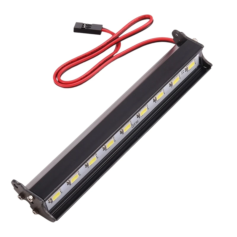 BNVN-RC Auto Tetto HA CONDOTTO LA Barra Luminosa Modalità Regolabile Per 1/10 Crawler SCX10 Wraith Capra TRX4 TRX6 CC01