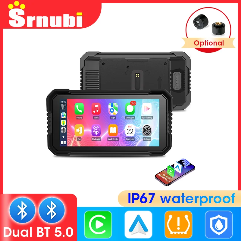 Per Sundiro Honda CBF190TR 2018 2026 Srnubi, monitor digitale per cruscotto moto da 6