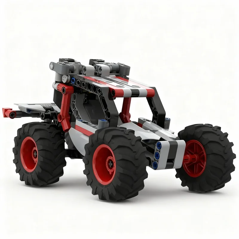 193 Pezzi MOC Blocchi da Costruzione Tecnici Modello Alternativo di Buggy Giocattolo Architettonico Regalo di Natale Fai-da-Te Educativo Idea Creativa