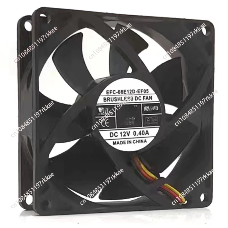 

EFC-08E12W 12V 0.70A 8025 4-wire PWM temperature controlled speed measurement cooling fan parts