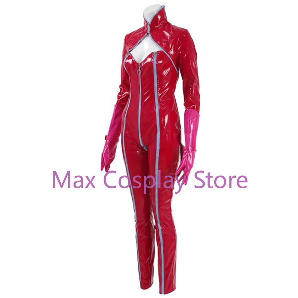 Max Anime Game Anne Takamaki Panther Red Tights Cosplay Costume Women Girls Halloween Carnival Costumes Clothes Bodysuit PF